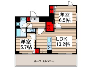 ドゥーエ日暮里の物件間取画像